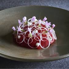The Art Of Platingさんはinstagramを利用しています Tuna Sorrel And Black Olives By Yossi Shitrit77 Theartofplating Bistro Food Food Plating Food
