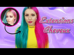 Acheter extension cheveux en solde ! Extensions De Cheveux Naturels Coloration Pose Sur Cheveux Courts Irresistible Me Youtube