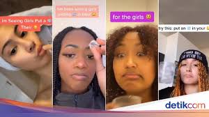 Vidio yg lagi viral wanita di masukin memenya botol. Waduh Muncul Tren Terbaru Tiktok Masukkan Es Batu Ke Vagina