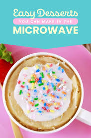 It gets a swirl of frosting for decoration but is otherwise a blank canvas. 20 Microwave Desserts For When You Need Something Sweet And You Need It Now