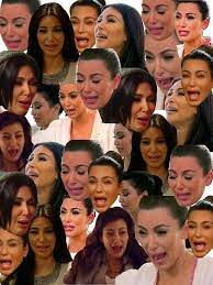 kim kardashian cry face #ReactionGifs