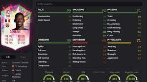 Ousmane dembele won a summer heat fan vote in fifa 20. Ousmane Dembele Fifa 20 How To Complete The Summer Heat Sbc
