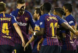 This huesca live stream is available on all mobile devices. Lionel Messi And Luiz Suarez Masterclass Help Barca Come From Behind In 8 2 Thumping The Standard Sports