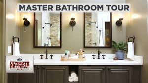 Diy Network Ultimate Retreat 2018 Master Bathroom Tour Youtube