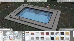 Master Sims builders: is there any way to make an elevated pool? I made  this by placing platforms around the pool, but the pool walls are too high  for it to be functionable! : r/Sims4