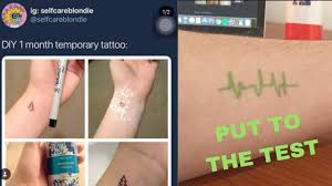 Temporary by name, temporary by nature, the temporary tattoo is meant to only a short time, from a few days to a few weeks. Diy Temporary Tattoos That Last A Month How To Make Temporary Tattoo Last Longer