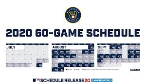 Milwaukee brewers starting lineup information. Milwaukee Brewers Release Schedule For 2020 Regular Season