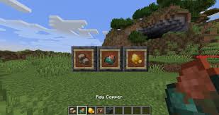 Raw copper can also be crafted into blocks to save inventory space on long. Scott Eckosoldier On Twitter New Raw Iron Raw Copper And Raw Gold