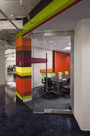 Behind The Curtain Asurion S New Atlanta Development Center Office Interior Design Commercial Design Colorful Office Space