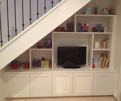 Pet house for your domestic animals. Under Stairs Media Unit Staircase Storage Under Stairs Cupboard Stairs In Living Room