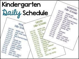 A Differentiated Kindergarten S Daily Schedule Differentiated Kindergarten Kindergarten Daily Schedules Differentiated Kindergarten Kindergarten Schedule