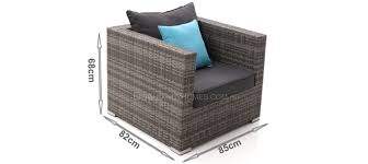 Are you trying to get the dimensions of the parts of the double sofa from those of the single sofa? Bondi Modular Single Sofa Fancy Homes