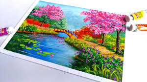 Check spelling or type a new query. Beautiful Nature Painting Short Video Acrylic Painting Ideas Landscape Painting Youtube