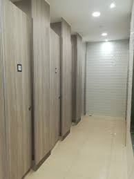 New Project Complete Aeon Mall Hpl Composite Toilet Partition And Shower Partition With Floor To Ceiling Style Hpl Comp Partition Shower Room Wall Cladding
