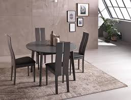 Le modèle de table à manger recherché variera beaucoup selon l'espace dont vous disposez, le vous vivez seul ou en famille ? Table Ronde Avec Allonge Raffaello Gris