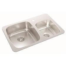 Check spelling or type a new query. Wessan Double 1 1 2 Drop In Kitchen Sink 18 In X 27 1 4 In X 7 In 6 In Lowe S Canada