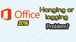 Microsoft Office 2016 Hanging Slow Problem Lagging Fixed Hang Lag Youtube