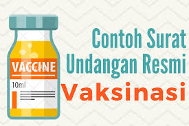 Materi bahasa indonesia kelas 7: Contoh Surat Undangan Resmi Vaksinasi Halaman All Kompas Com