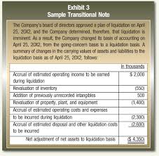 If you're paying a bill, you might only be paying part of it (the interest or the minimum amount due, for example). Liquidation Basis Accounting And Reporting The Cpa Journal