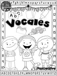 Ser maestro de preescolar es increíble. Cuaderno Interactivo De Vocales Materiales Educativos Para Maestras
