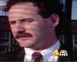 Barry Walker being interviewed