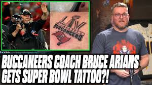 Only a matter of time before i get a tattoo. Pat Mcafee Reacts To Bruce Arians Getting Super Bowl Tattoo Youtube