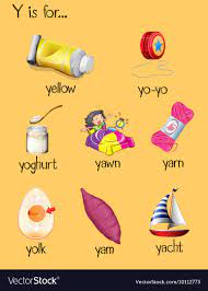 We have got 26 picture about y letter words images download images, photos, pictures, backgrounds, and more. Many Words Begin With Letter Y Royalty Free Vector Image
