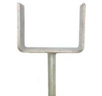 6" (150mm) Fixed U-Head with Spigot