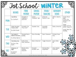 Tot School: Winter