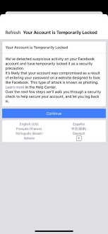 Is it harmless to keep getting your account temporarily locked? Clownz Home Facebook