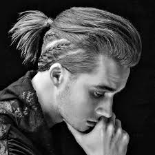 Man Braid Man Ponytail Mens Braids Hairstyles Mens Ponytail Hairstyles