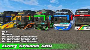 Check spelling or type a new query. Bagong Po Haryanto B16 Livery Bus Srikandi Shd Bussid Youtube