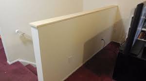Stairway half wall stair railing. Half Wall At Top Of Staircase Hometalk