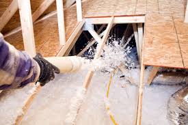 Dust collector into a dumpster. How To Choose The Attic Insulation Your Home Needs
