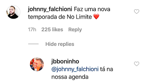 Check spelling or type a new query. Boninho Revela Que No Limite Deve Ganhar Nova Temporada Ta Na Nossa Agenda
