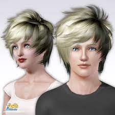 Those who have long, curly hair can really try out some interesting styles with their beautiful loc… Spiky Haircut Id 65 By Peggy Zone Sims 3 Hairs
