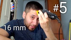 Mens haircut number 5 all over. What A Number 5 Hair Clipper Guard Looks Like 16 Mm 5 8 S Of An Inch Youtube