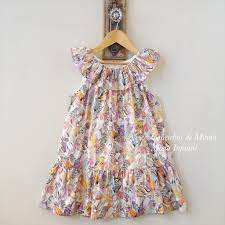 Lappepa moda infantil vestido nina estampado loros mariposas missbaby. Vestido Nina Estampado Loros De Baby Yiro Ropa Infantil