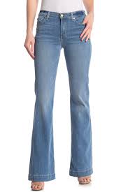 7 For All Mankind Dojo Flared Jeans Nordstrom Rack