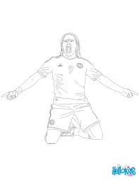 radamel falcao coloring page pages coloriage de banc lion