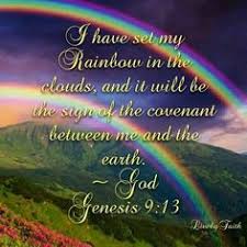 Image result for images rainbows in the bible