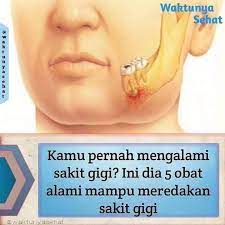 Sakit gigi merupakan sebuah penyakit yang umum diderita oleh manusia, penyakit ini biasanya ditandai dengan rasa nyeri pada gigi, gusi dan rahang dengan rasa sakit yang datang dan pergi. 5 Obat Sakit Gigi Yg Sangat Ampuh Kata Kata Motivasi Facebook