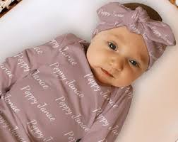 PERSONALIZED Swaddle Blanket