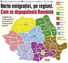 Se poate vizualiza itinerariul, distanta si timpul necesar parcurgerii drumului. Harta EmigraÅ£iei Pe Regiuni Cum Se DepopuleazÄƒ Romania Ziar Gazeta De Cluj