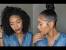 Weave Top Knot Bun Black Girl