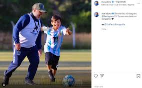 His lawyer confirmed he had died of a heart attack on wednesday. La Furia De Gianinna Maradona Porque Bloquearon La Cuenta De Instagram De Su Hijo Benjamin Aguero Todo Vuelve Infobae