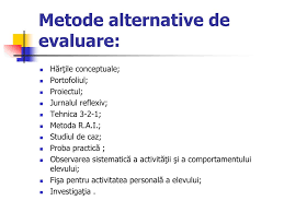 Cert este faptul ca in ultimii ani. Ppt Metode Alternative De Evaluare Powerpoint Presentation Free Download Id 4296410