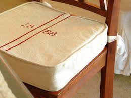 Diy Grain Sack Kitchen Barstool Cushions Hgtv
