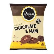 Galletitas chocolate y mani — Doninas