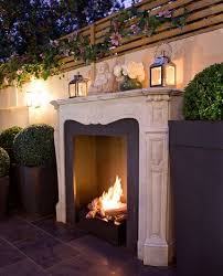 Outdoor Fireplace This Is Just Gorgeous Backyard Fireplace Outdoor Fireplace Outdoor Rooms